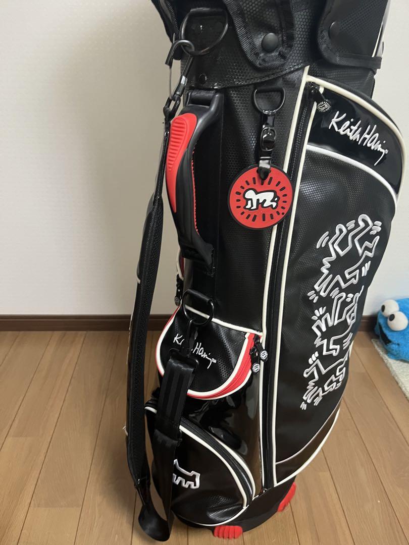⭐️KEITH HARING(キースヘリング) スタンド付キャディバッグ⭐️ Amazon | キース・ヘリング(Keith Haring) Stand Caddy Bag 2020