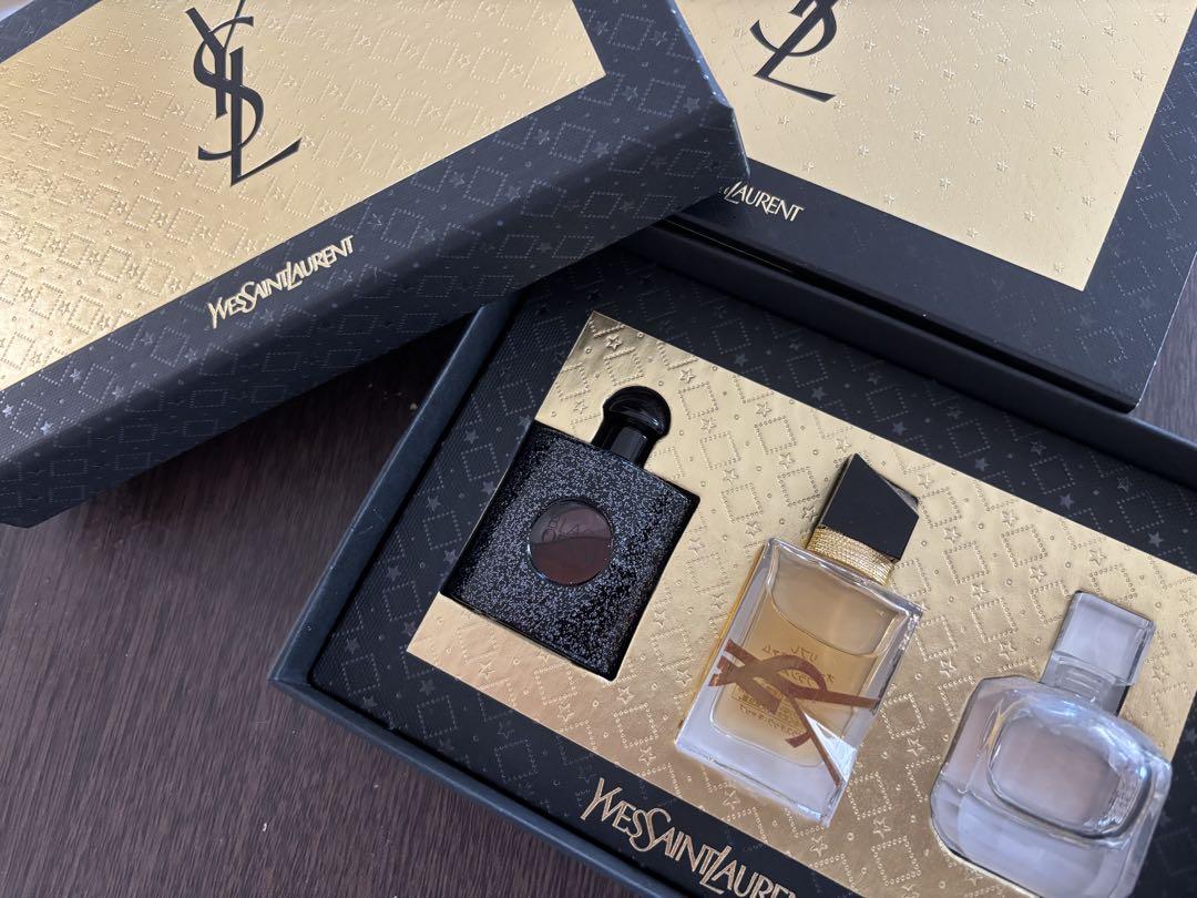 Yves Saint Laurent 香水3本セット クリスマスコフレ