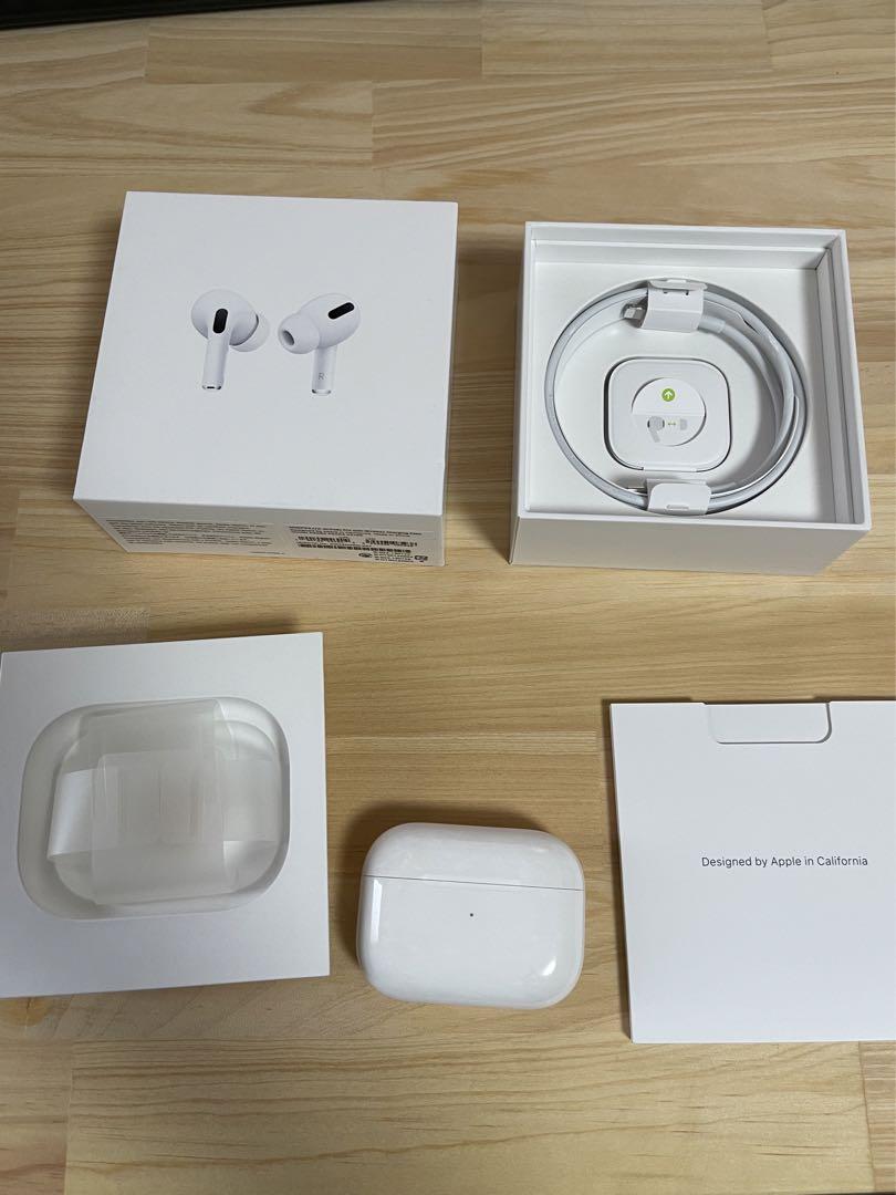 Apple AirPods Pro MWP22J/A イヤホン交換済 販売の事前割引 AirPodsPro MWP22J/Aイヤホン新品交換済 イヤフォン