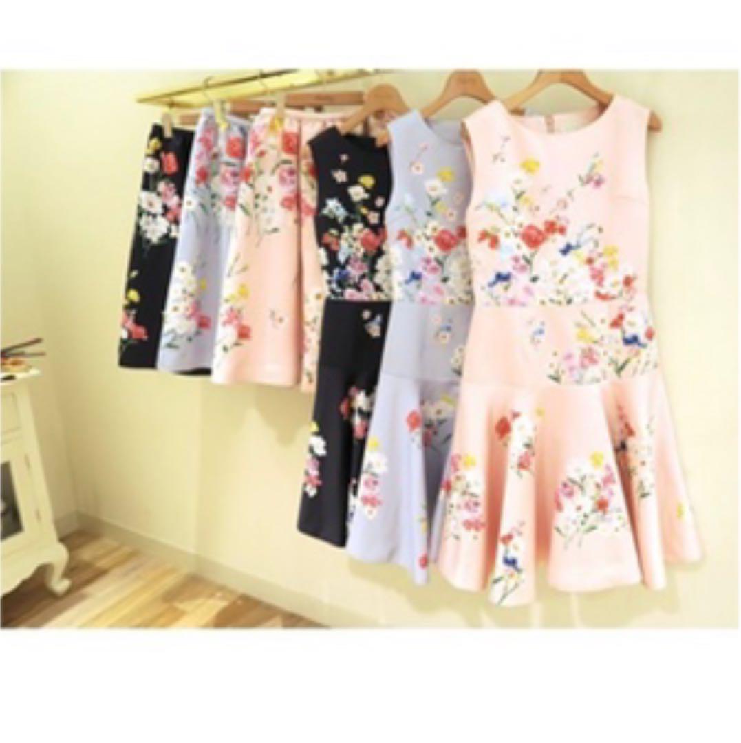 お買い得定番 花柄スカート Lk2Hn-m21332520416 赤字超特価2022