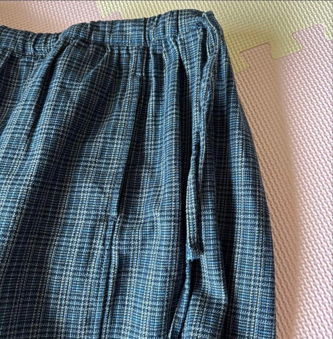 45r コットンツイード ペチスカード インディゴ フリーサイズ 45rpm