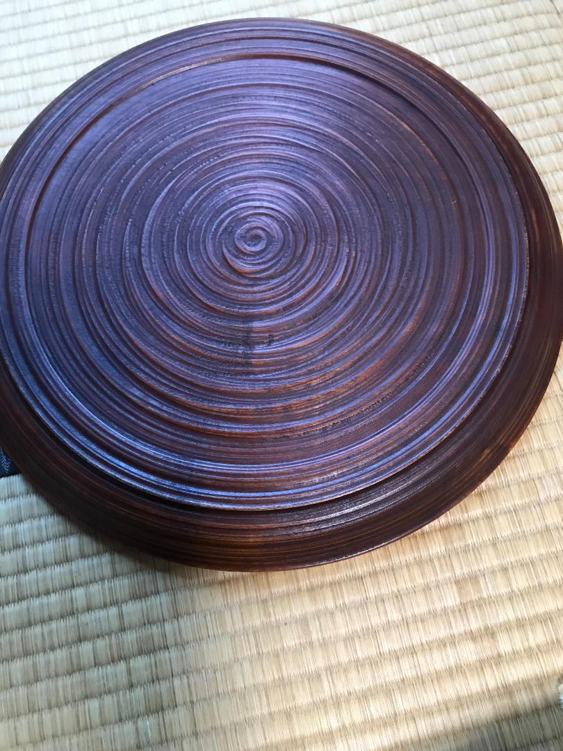彫抜色絵絵替丸盆 二箱十客　菓子皿 漆器 漆芸 銘々皿 丸盆　盆　骨董品