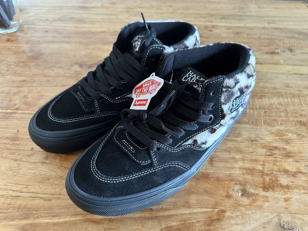 Supreme VANS Leopard Half Cab US8.0 26cm