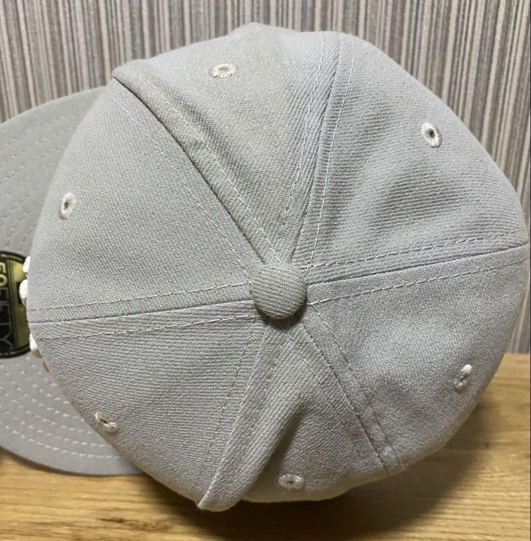 New Era 59FIFTY グレーキャップ 7 3/8