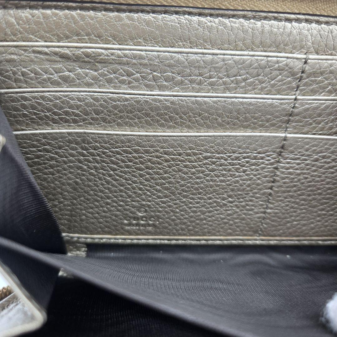 【極美品】 GUCCI グッチ SOHO ソーホー 長財布 財布 ゴールド