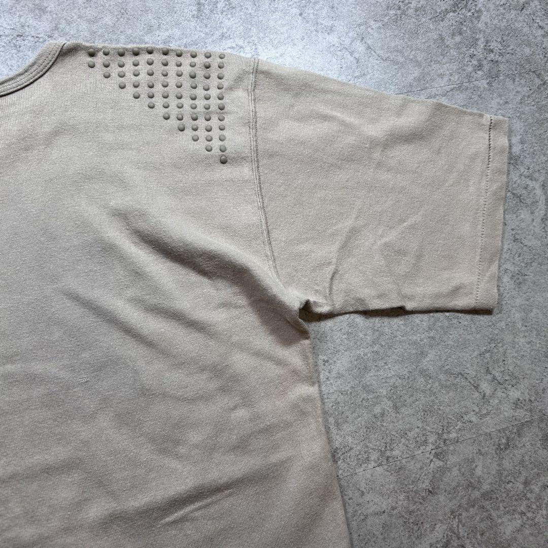 激レア/筆タグ/80s【Issei miyake】立体 ドットTシャツ/スタッズ