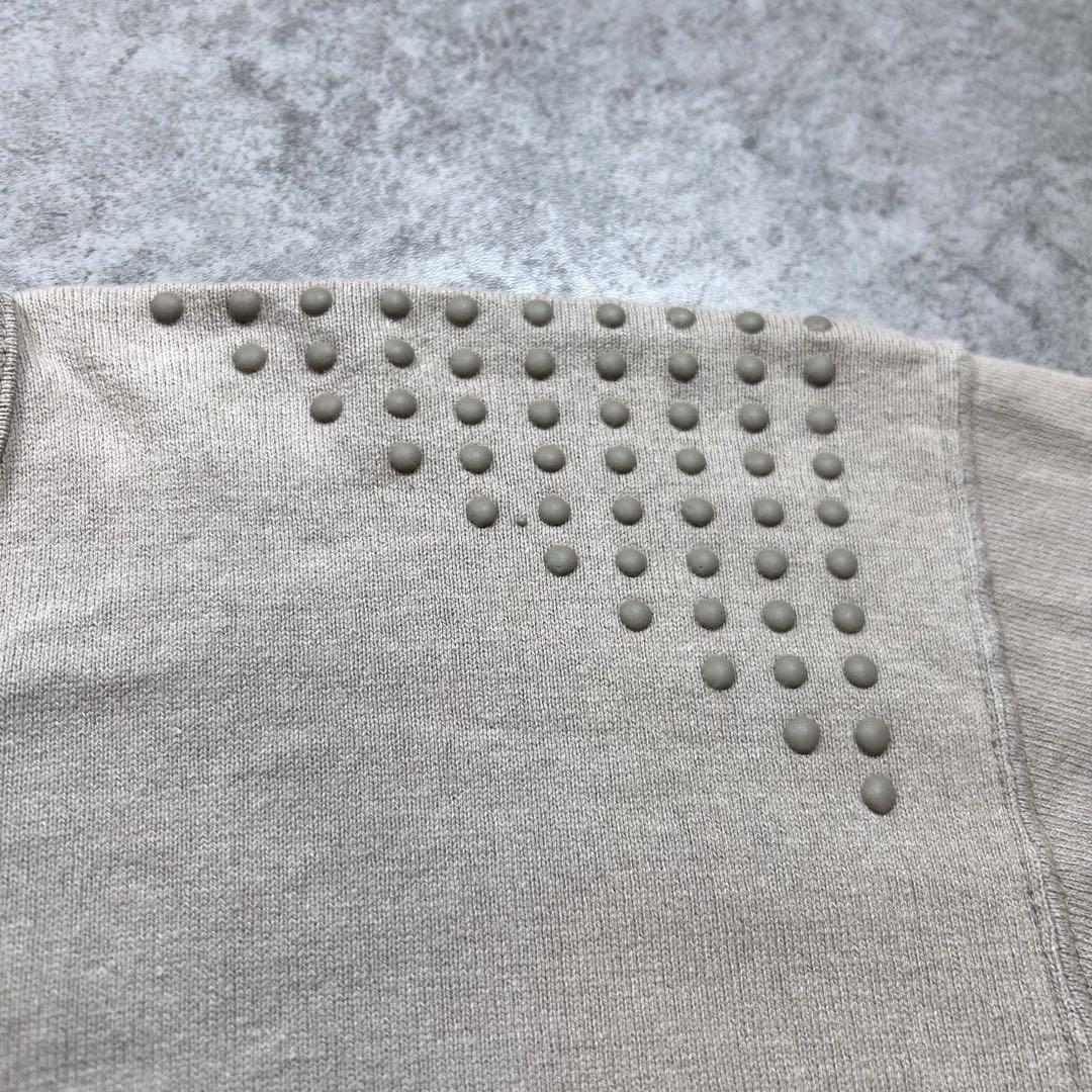 激レア/筆タグ/80s【Issei miyake】立体 ドットTシャツ/スタッズ