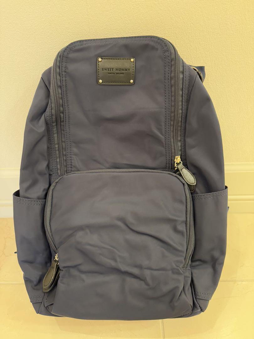 【ネイビー】　20L マザーズリュック　大容量バッグ 撥水　スウィートマミー