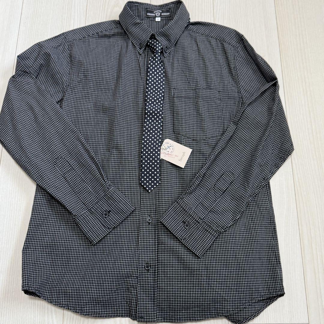 COMME CA ISM フォーマルスーツ160㎝　黒　4点　卒服