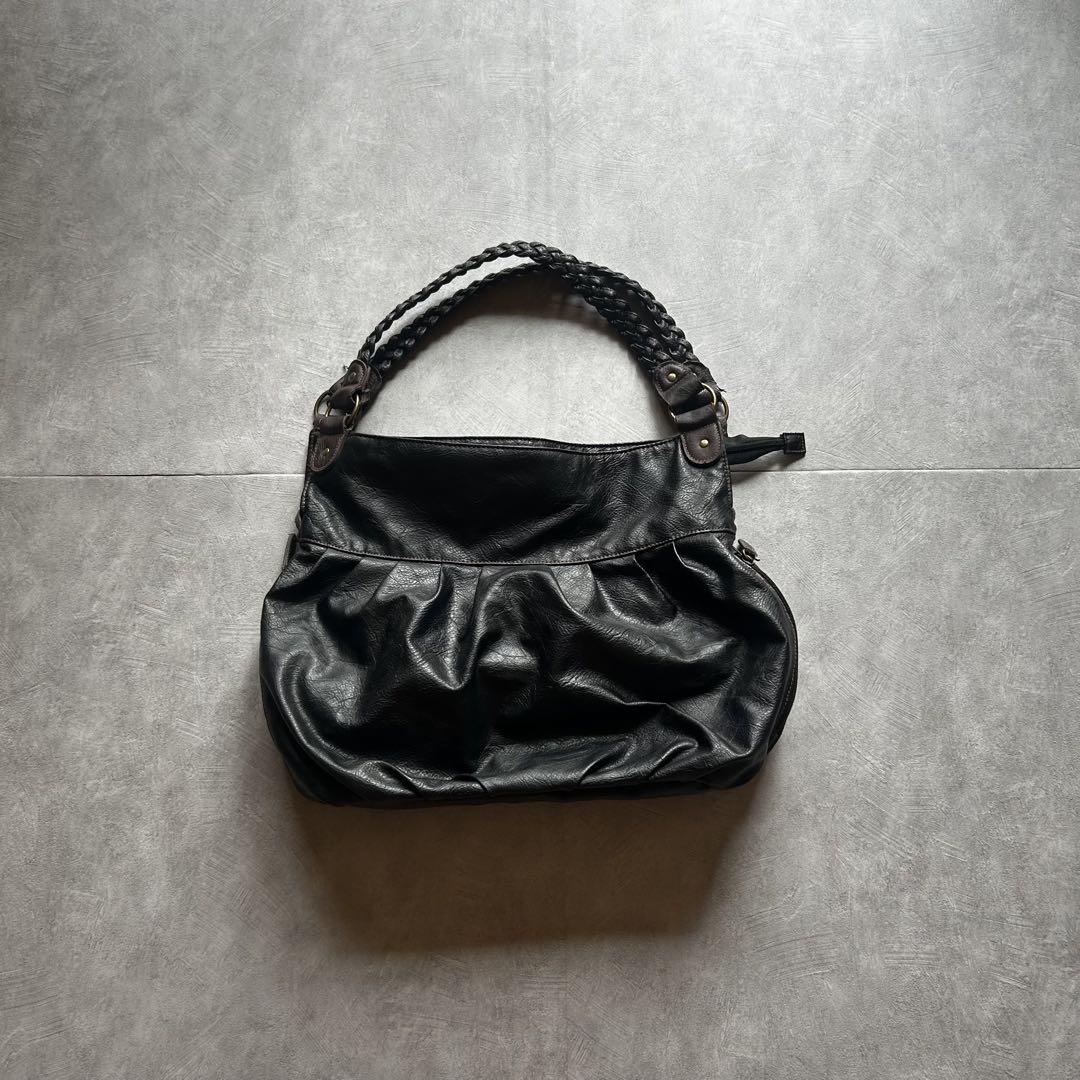 archive grunge fringe shoulder bag brown - メルカリ
