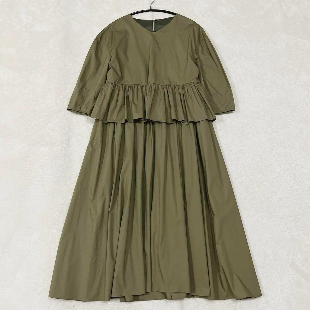 【35％OFF】 OF 美品◇HOUSE LOTUS メルカリ - ワンピース カーキ ワンピース