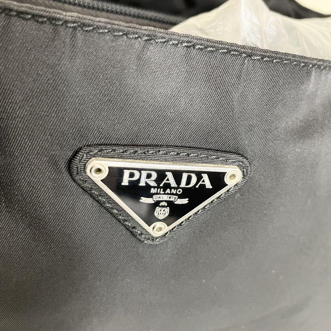 PRADA プラダ 三角ロゴ ナイロン テスート トートバッグ 3層