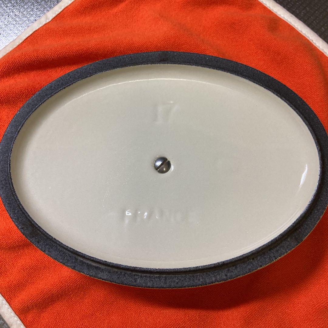 LE 楕円型 オレンジ 人気 5wRhV-m21346544785 CREUSET ココットオーバル17cm 人気SALE