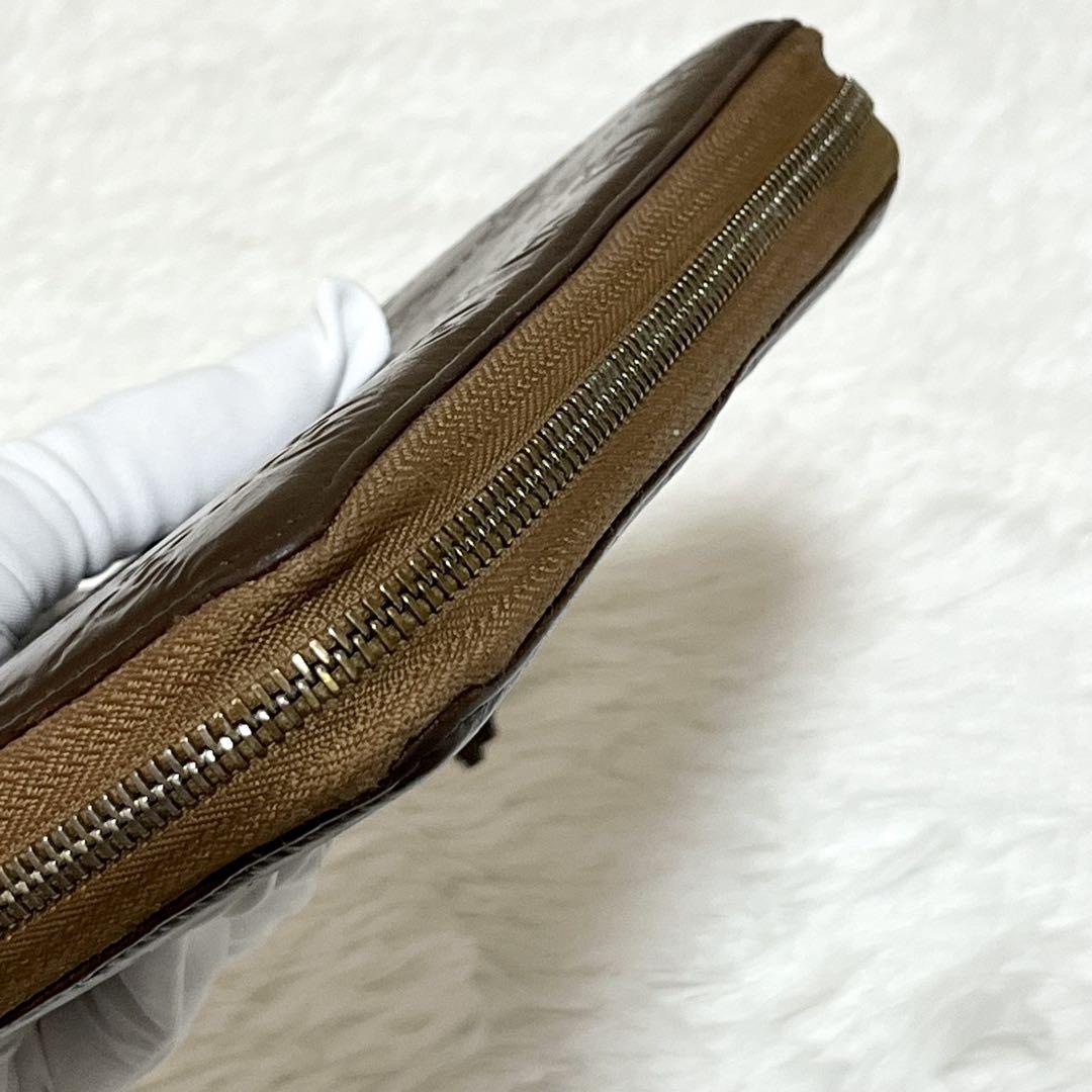 【極美品】　GUCCI 長財布　ラウンドファスナー　型番308281・0959