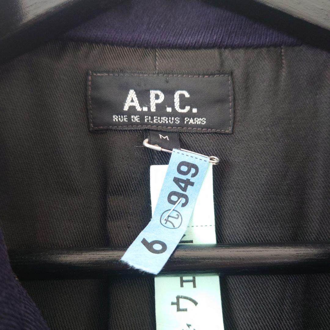 【A.P.C】アーペーセー　濃紺ウール　Mサイズ