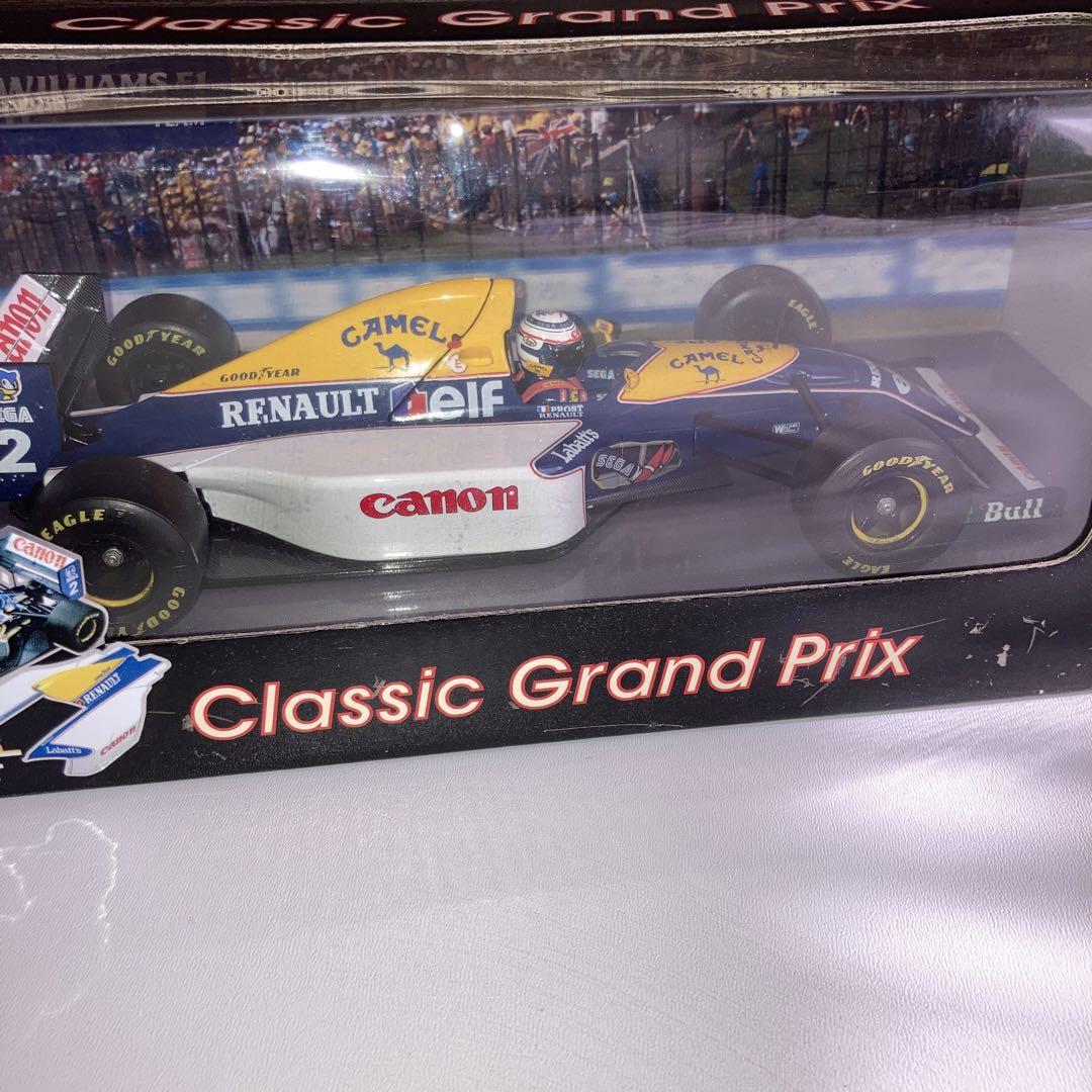 1/18 CAMEL Williams RENAULT FW-15C プロスト 買い超高品質