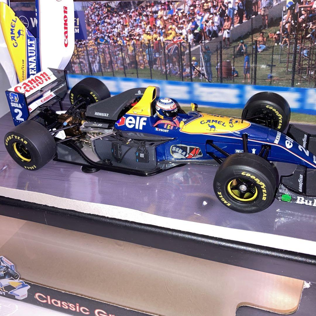 1/18 CAMEL Williams RENAULT FW-15C プロスト 買い超高品質