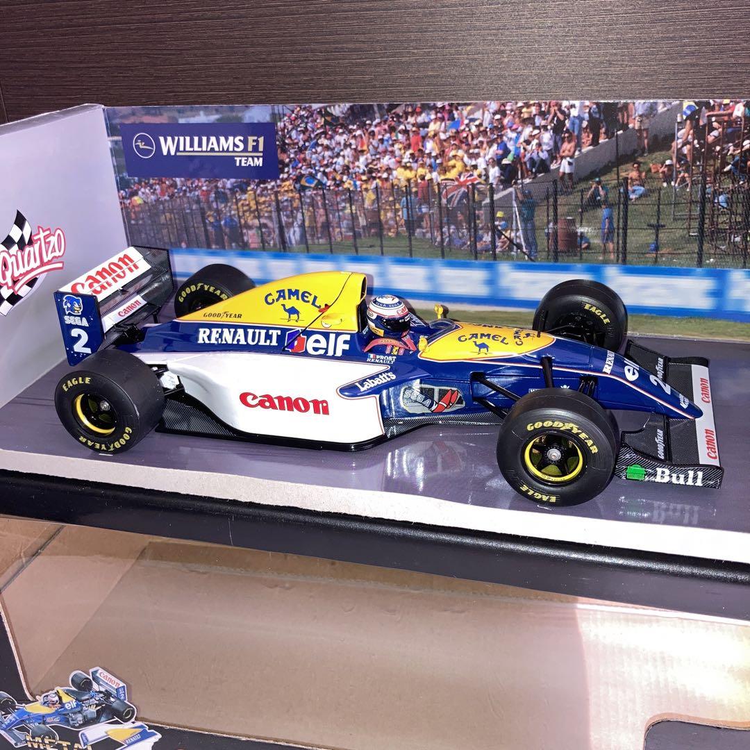 1/18 CAMEL Williams RENAULT FW-15C プロスト 買い超高品質