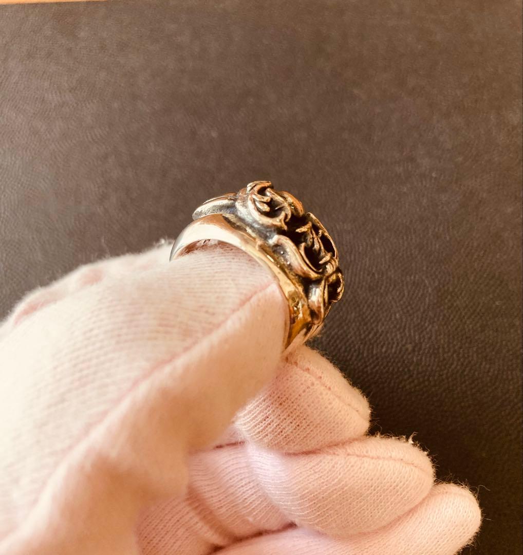 CHROME HEARTS クロムハーツ ダガーハート リング 指輪 CHROME HEARTS クロムハーツ ダガーハート リング 指輪