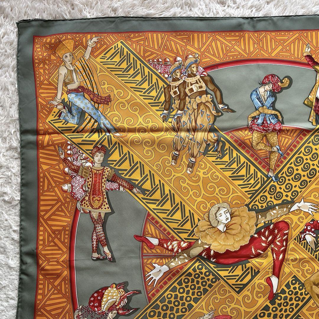エルメス HERMES カレ90 スカーフ LES BALLETS RUSSES