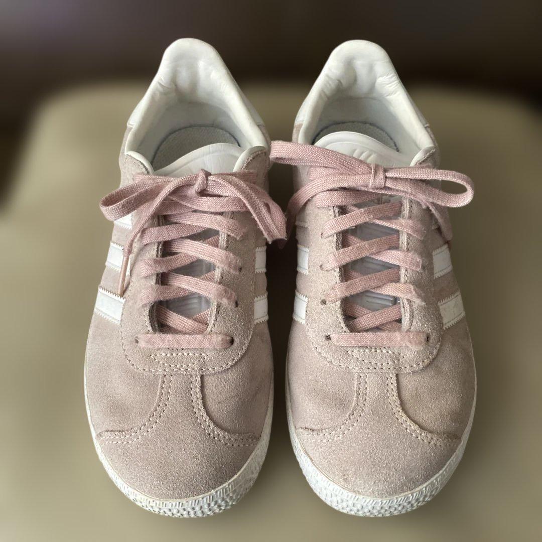 adidas Gazelle ピンク スニーカー Adidas Kids Gazelle Pink Fusion スニーカー | ピンク