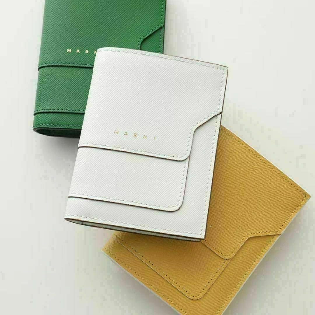 MARNI マルニ イエロー 折り財布 ミニ財布 コンパクト財布