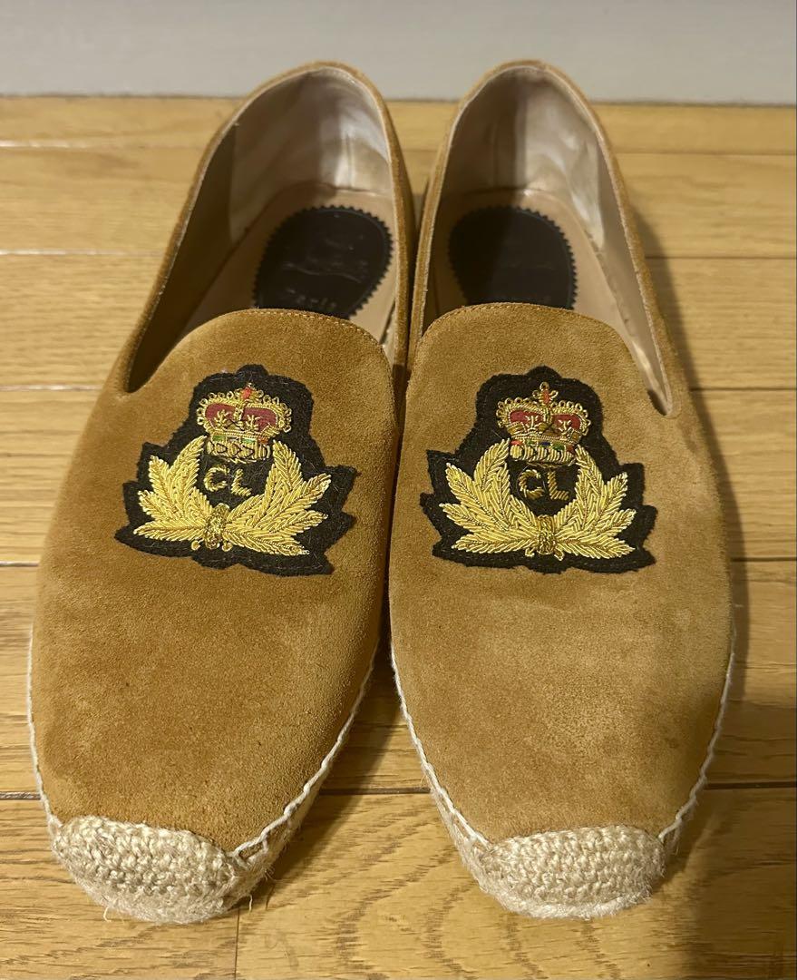 Christian Louboutin スエード エスパドリーユ