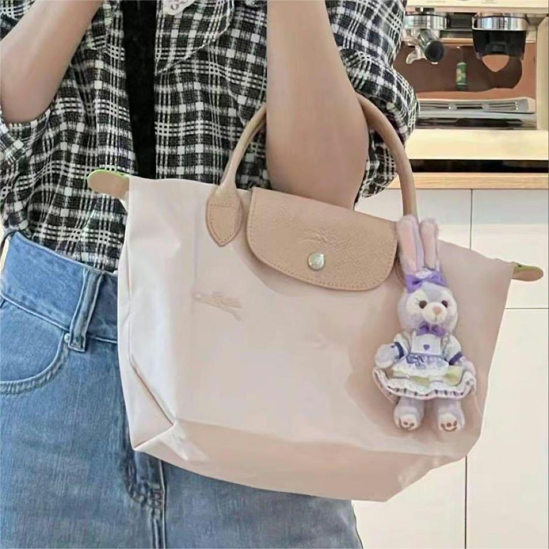 新品 ロンシャン クラブ ハンドバッグ 70周年 Sサイズ 馬刺繍