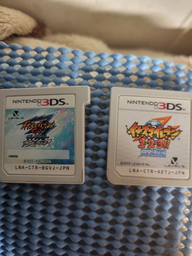 イナズマイレブン1 2 3円堂守伝説&イナズマイレブンGOギャラクシービッグバンやや傷や汚れあり