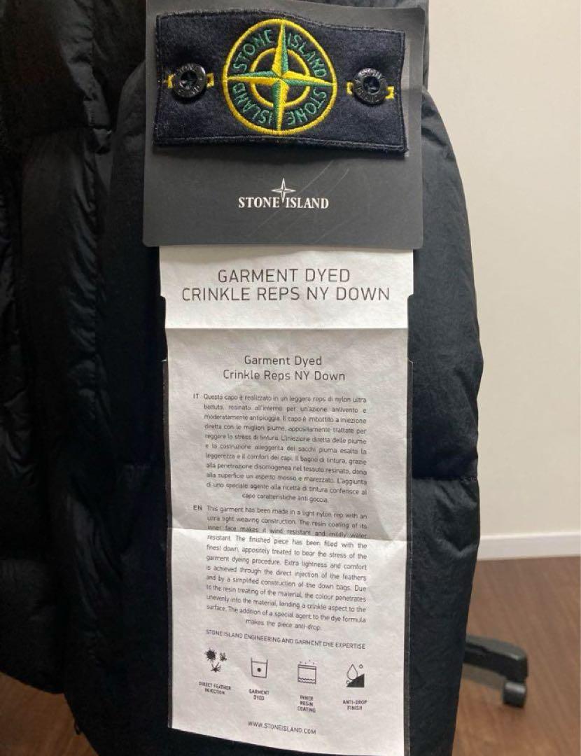 新品未使用　STONE ISLAND ダウンジャケット　Lサイズ