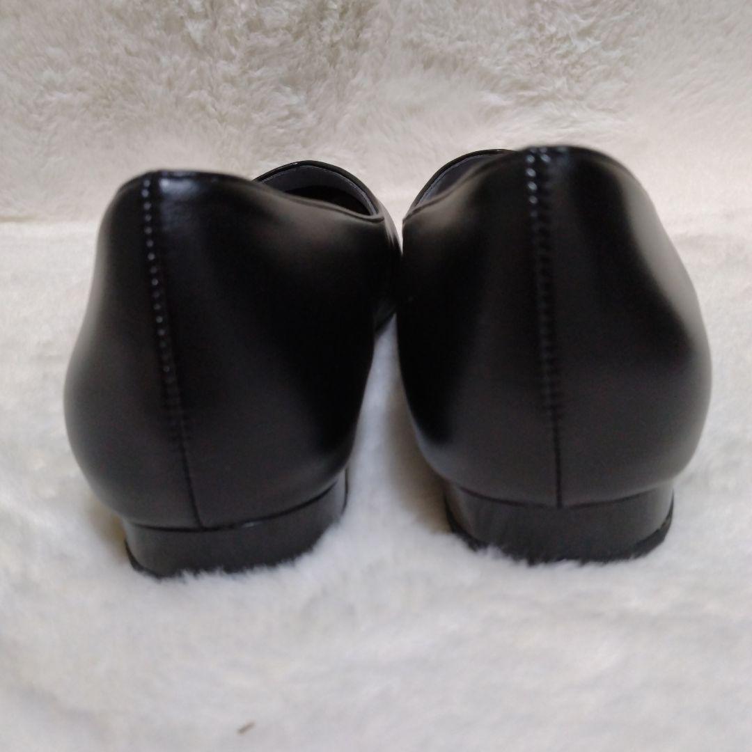 【未使用品】卑弥呼◇パンプスシューズ23.5 ブラック 新品