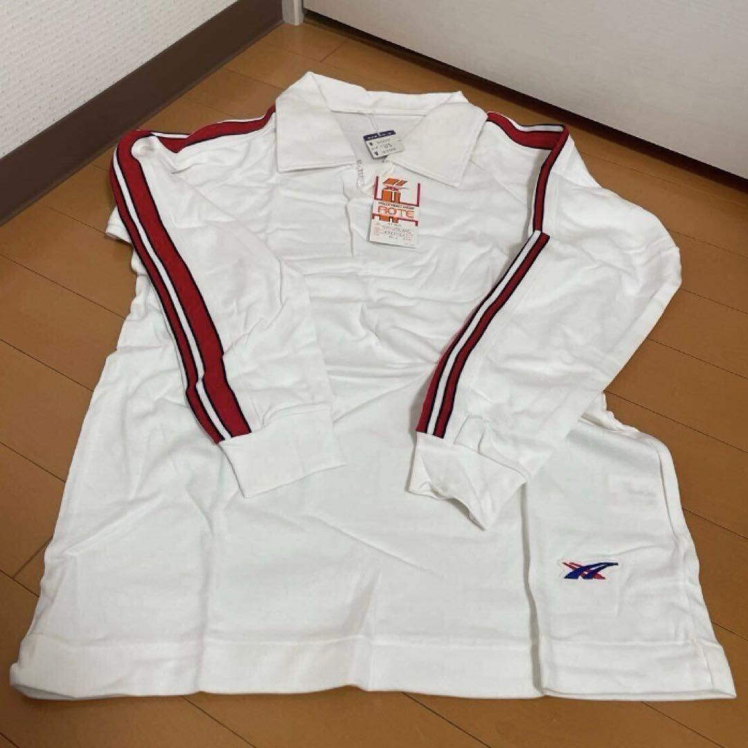 レトロ タグ付き アシックス ゴールドタイガー ローテ バレーボールウェア上下