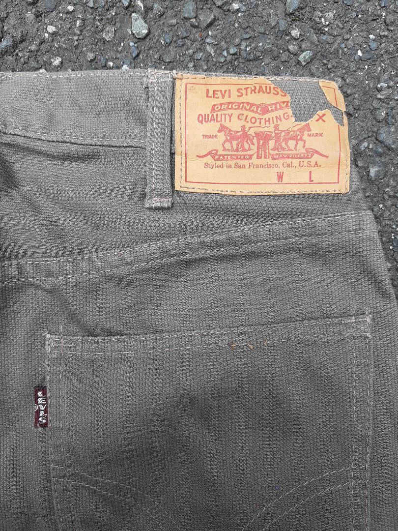 希少 実寸w31 ! リーバイス Levi's 911 ピケ ショーツ