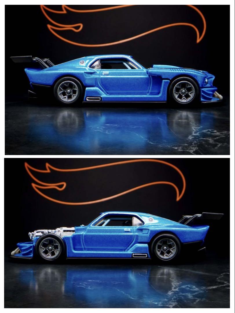 ホットウィール エリート 64 シリーズ '69 フォード マスタング× 2台