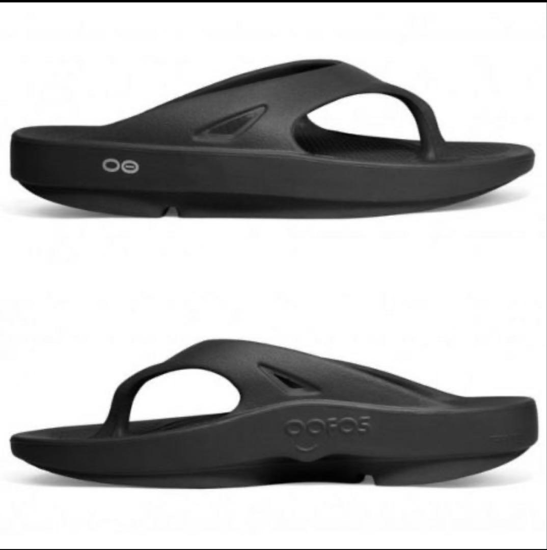 OOFOS リカバリー・フットウェア ブラック 25cm靴