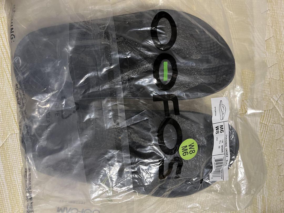 OOFOS リカバリー・フットウェア ブラック 25cm