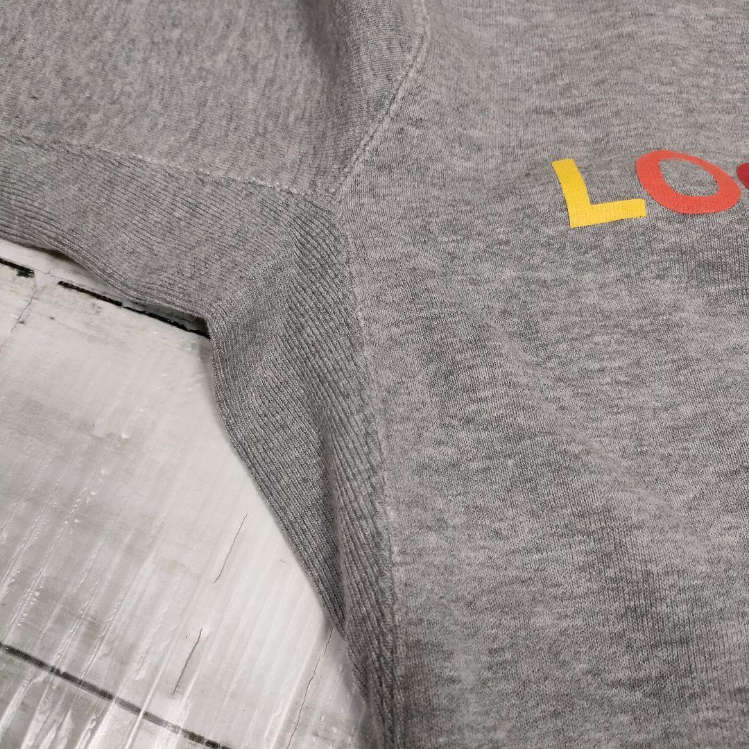 【希少】LOOPWHEELER × BEAMS◆別注スウェット◆L/日本製 美品