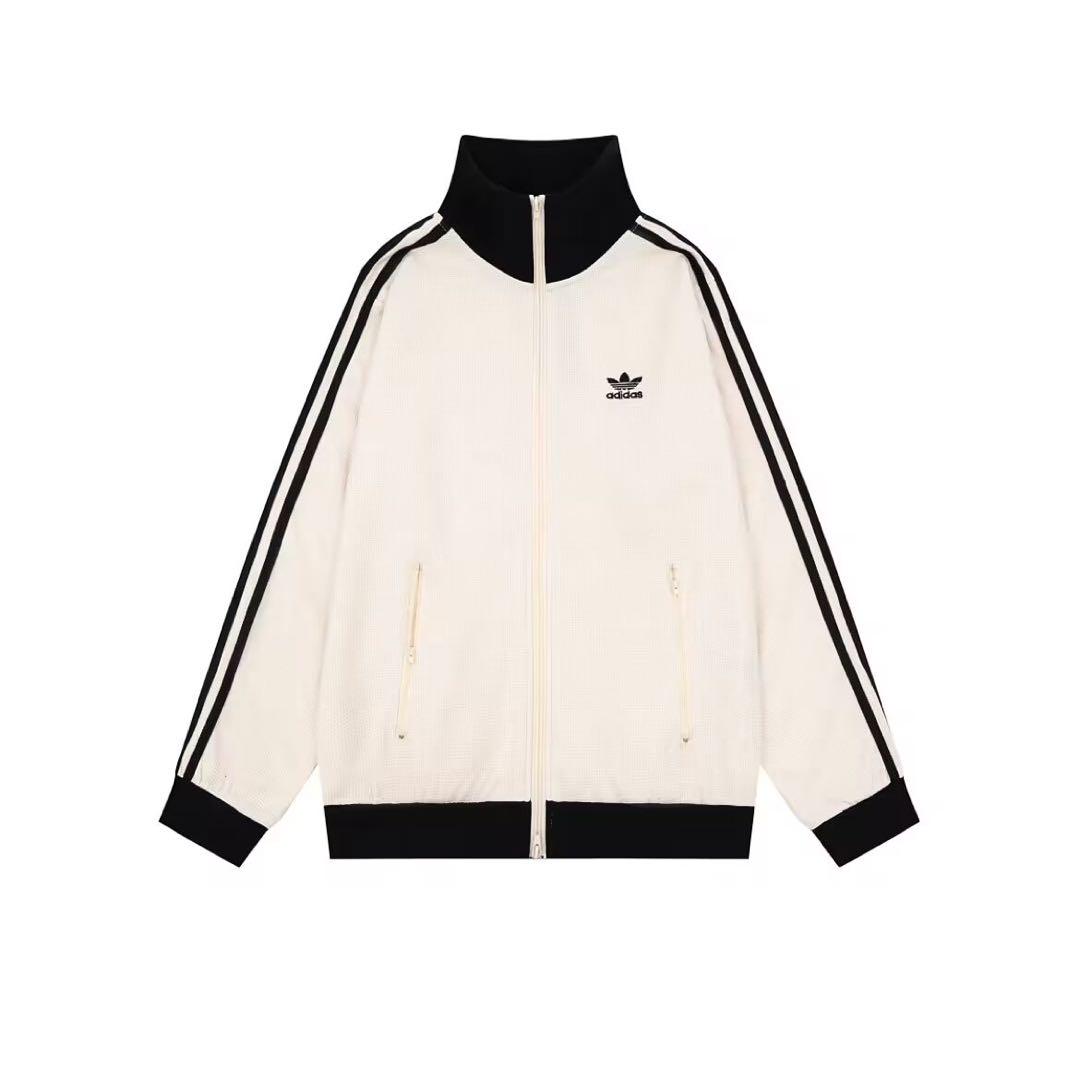 新品 adidas ワッフルトラックジャケット 男女兼用 L