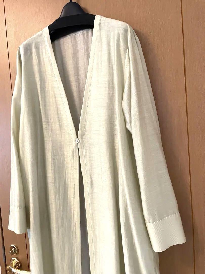 GALLARDAGALANTE 羽織り　薄いグリーン ガウンコート （日本製）