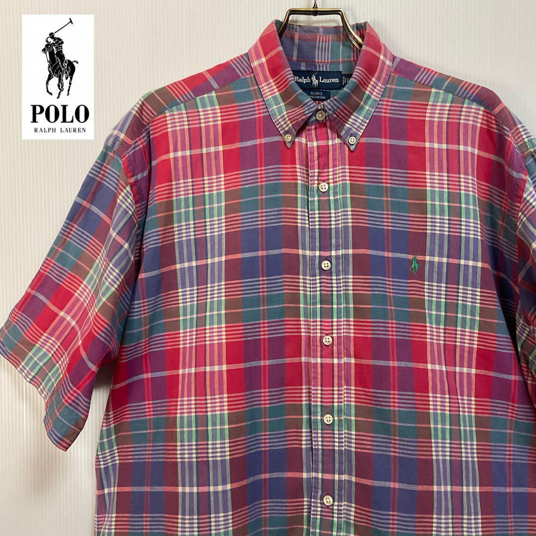 ポロ　ラルフローレン　シャツ　半袖　POLO RALPH LAUREN