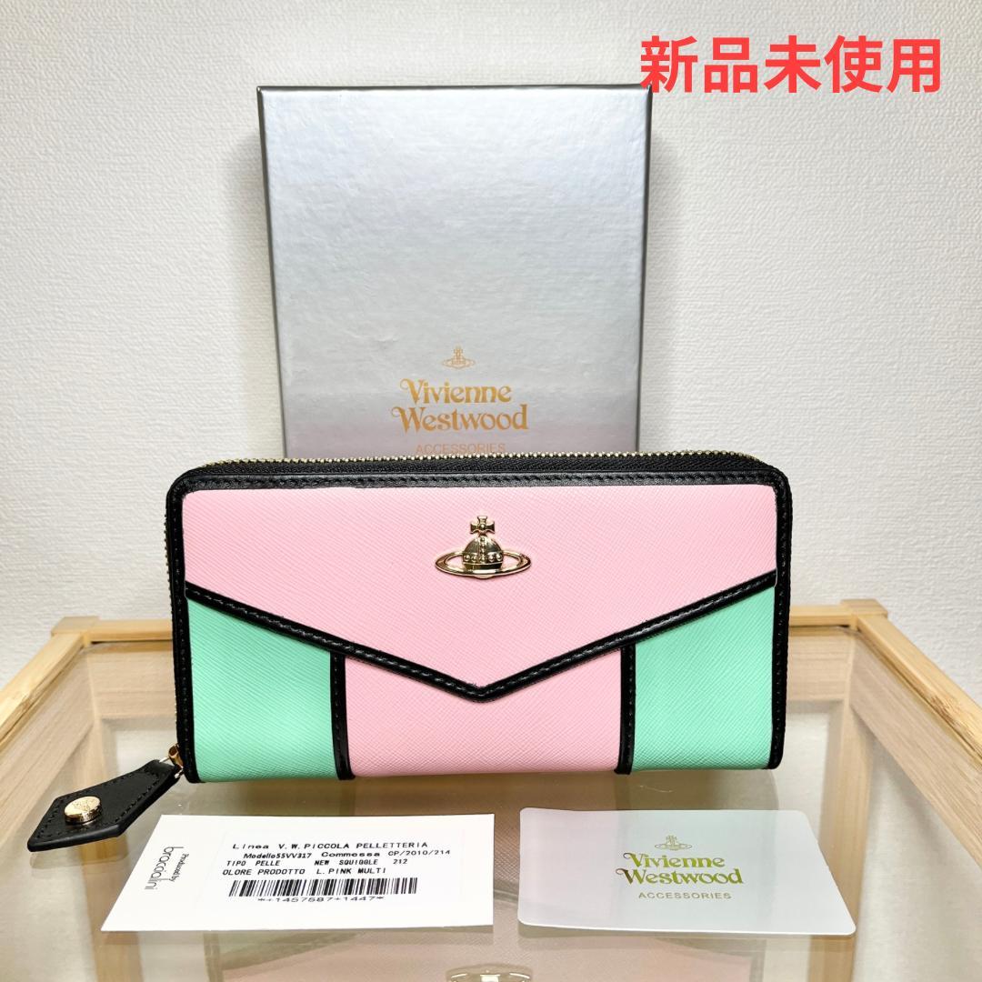【新品未使用】VivienneWestwood 長財布 ピンク