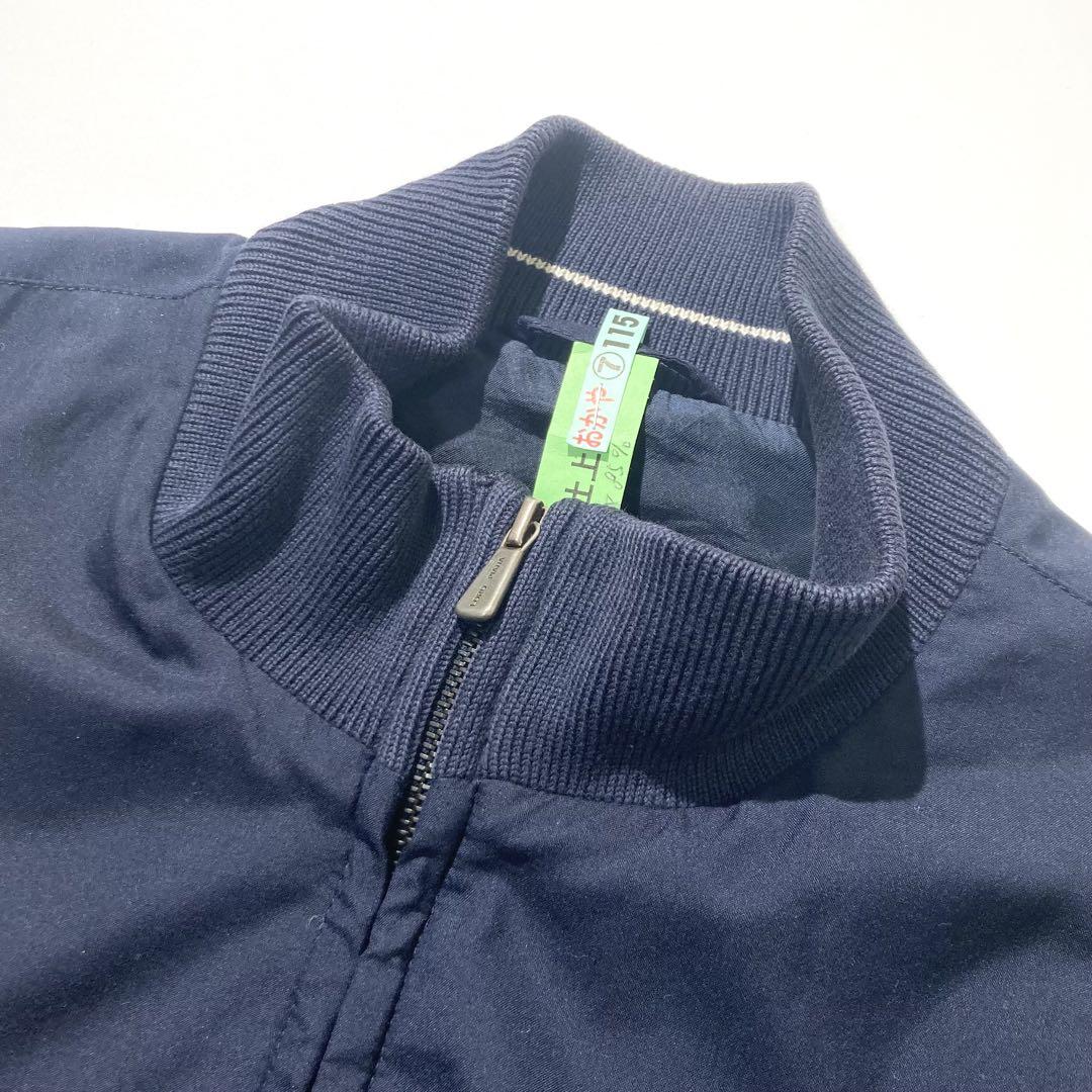 極美品】Loro Piana ブルゾン ジップアップ ネイビー カシミヤ