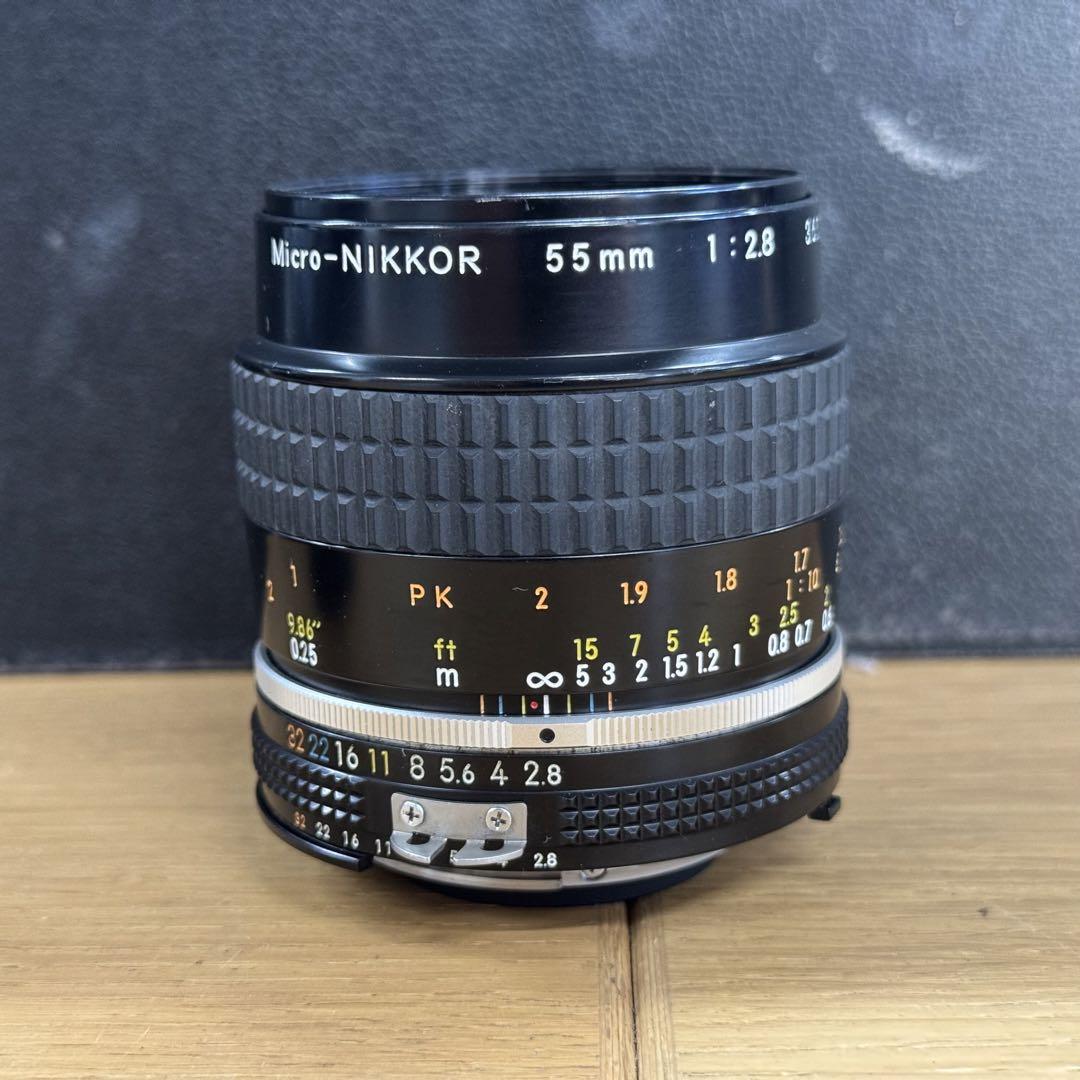 Nikon Micro-Nikkor 55mm F2.8 Ai-s 単焦点レンズ