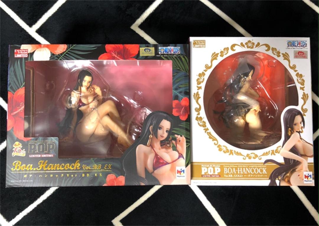 気質アップ セット販売 ワンピース ボア ハンコック Pop Ver Gold Ex 公式の Www Batteel Com