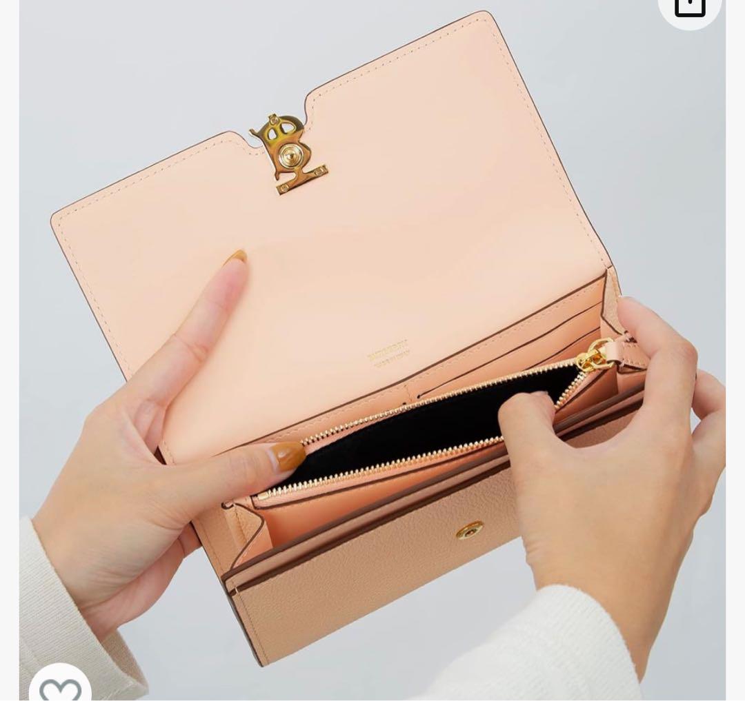 【新品未使用】バーバリー BURBERRY 長財布 ピンク 画像5