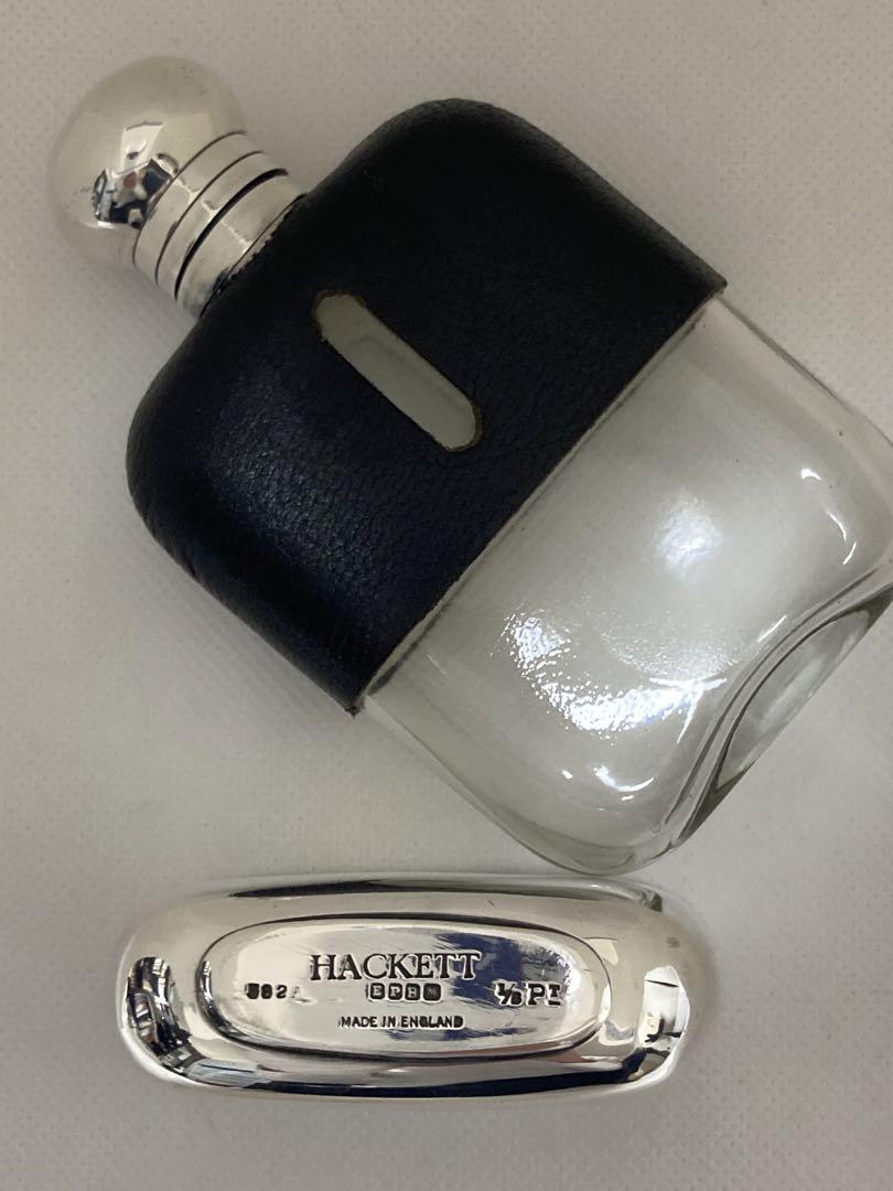 HACKETT/ハケット ヴィンテージスキットル フラスコ中  未使用品 英国製