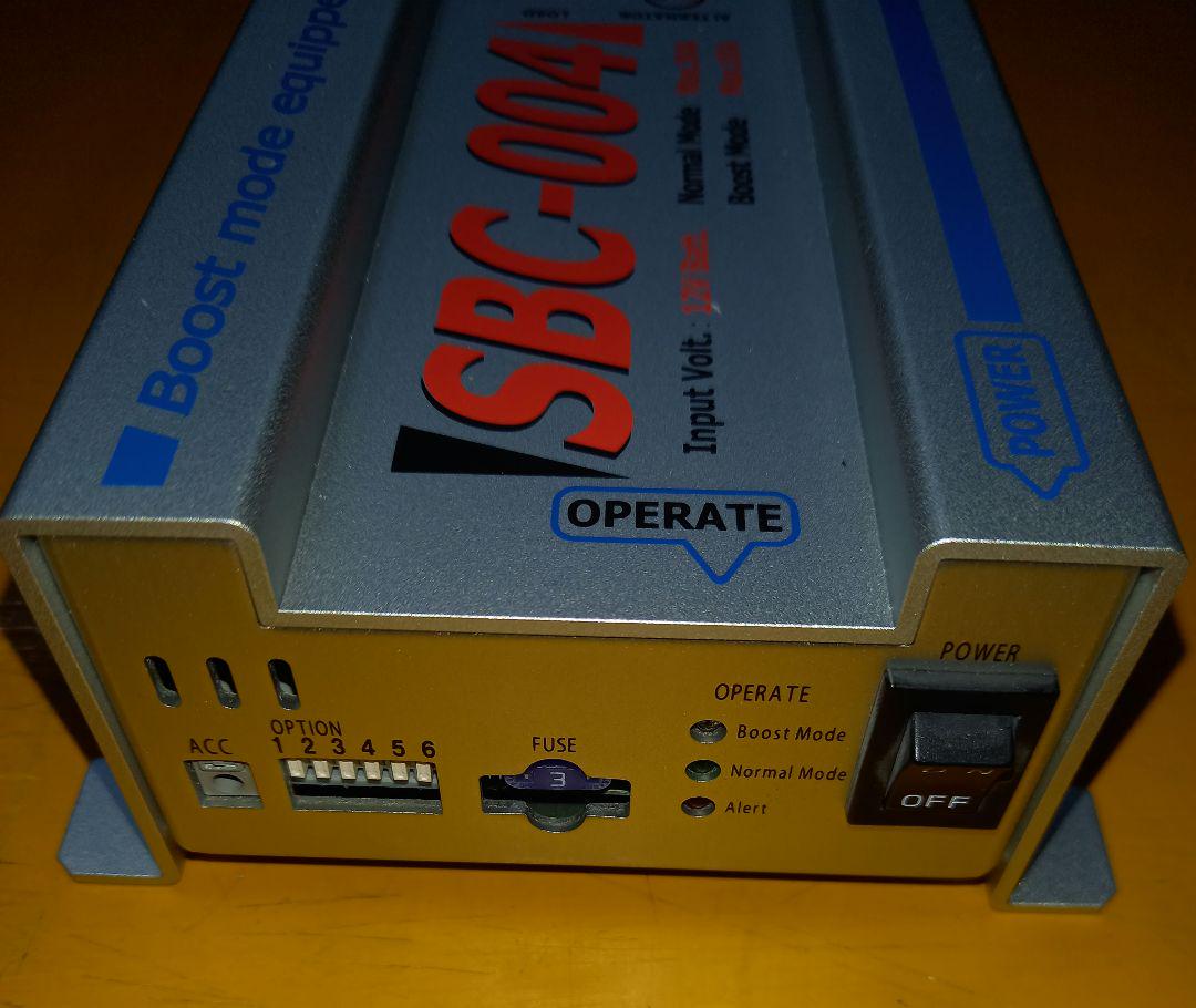 New Era SBC-004 サブバッテリー充電器　昇圧機能搭載　ニューエラ