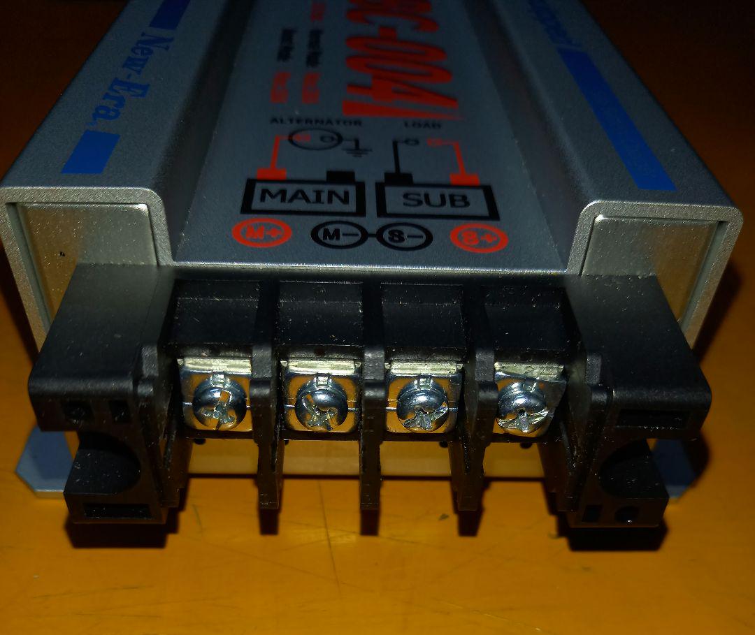 New Era SBC-004 サブバッテリー充電器　昇圧機能搭載　ニューエラ