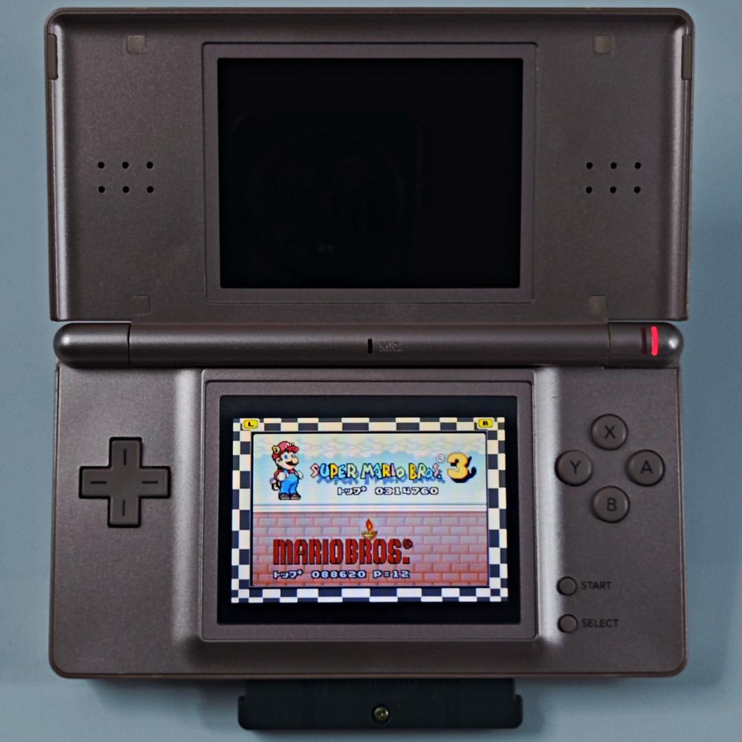 【状態良好/メンテ済み】ニンテンドーDS Lite メタリックロゼ D121
