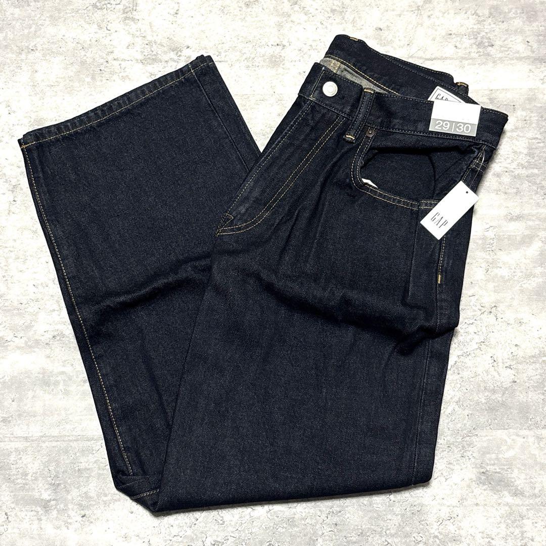 新品】GAP スーパーバギーデニム 29W30L ダークリンス 完売品 新品】GAP スーパーバギーデニム 29W30L ダークリンス 完売品
